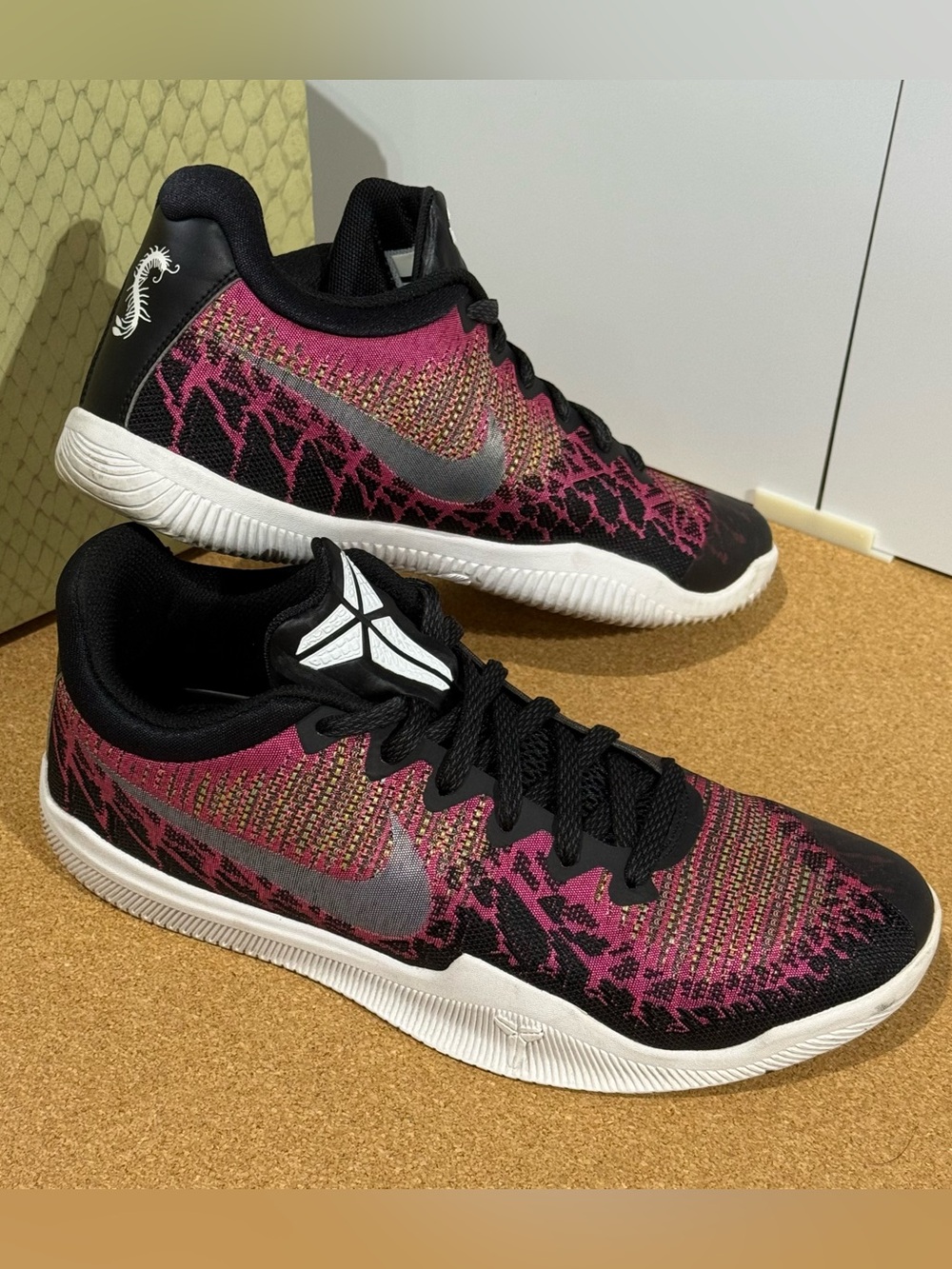 Nike Kobe Mamba Rage Pink Blast/White-Black Size 10.5 #908972-600